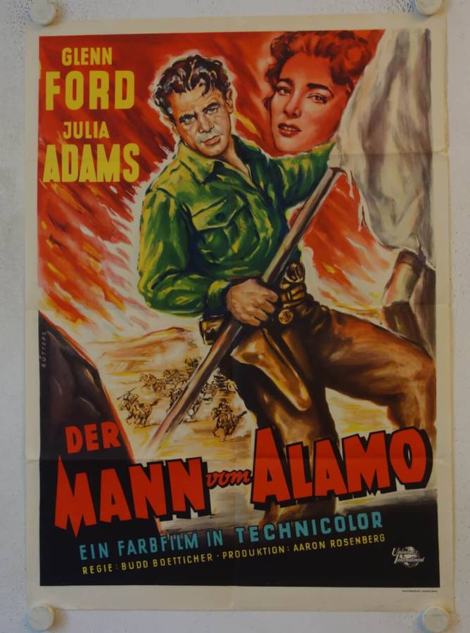 The Man from the Alamo original release german movie poster